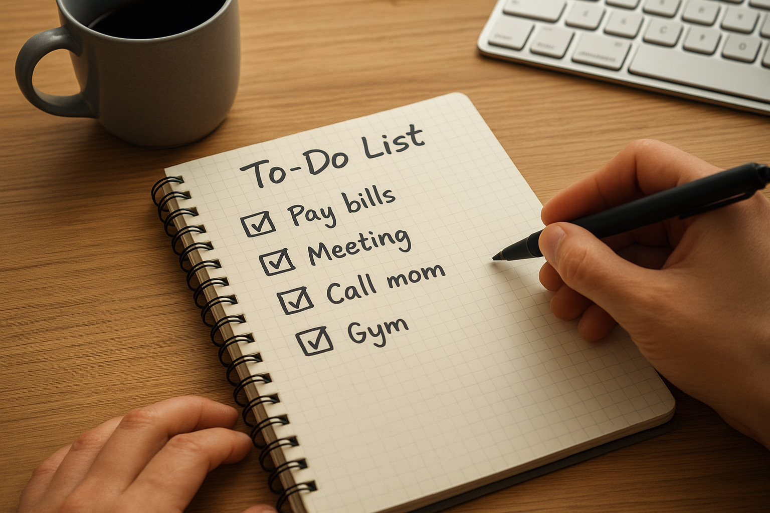 O poder das listas de tarefas para a produtividade