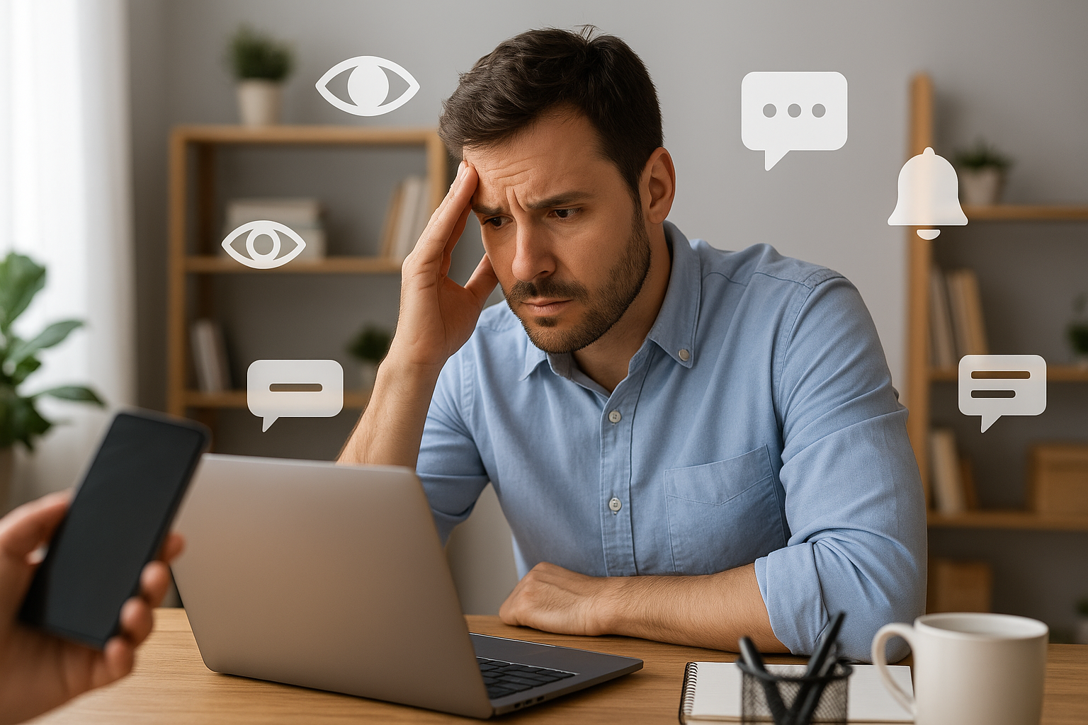 Como gerenciar interrupções e manter o foco