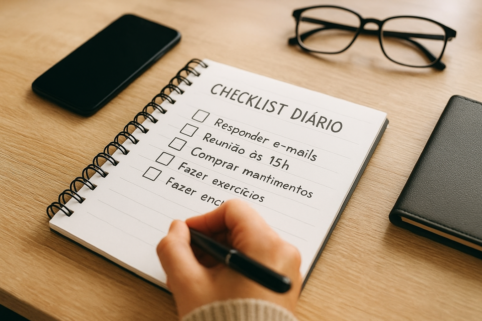 Checklist diário: como não esquecer das tarefas importantes